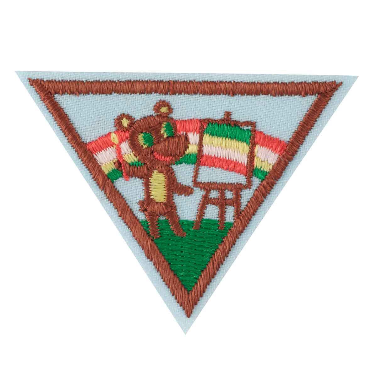 Brownie Art and Design badge Girl Scouts of NE Kansas and NW Missouri