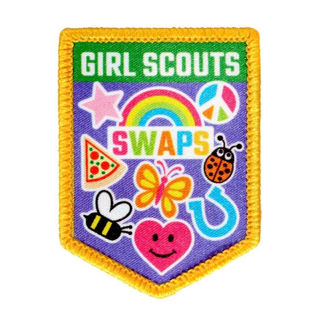 Celebrate Girl Scout Week Iron-On Fun Patch